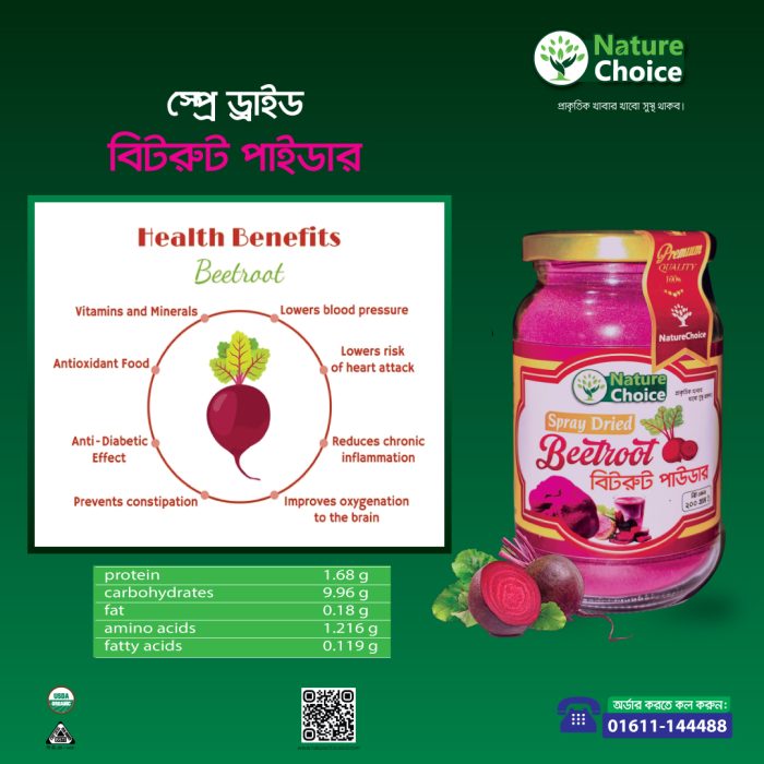 স্প্রে ড্রাইড বিটরুট পাউডার - Image 3